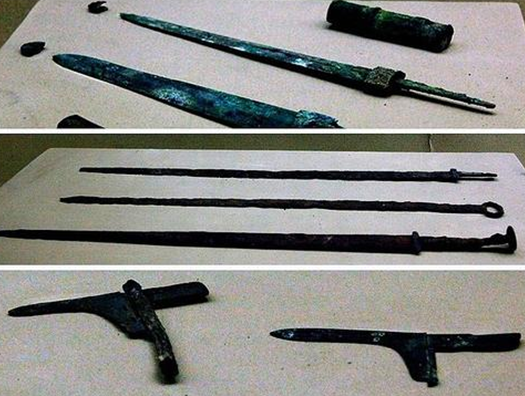 中国古代如何进行兵器生产与管理?汉武帝修建1500平方米兵器库_凤凰网