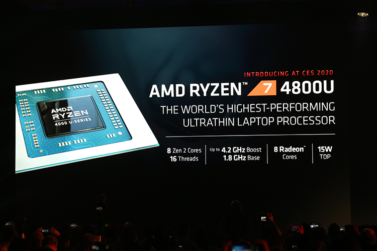 amd4800u跑分曝光intel10代标压处理器或成摆设