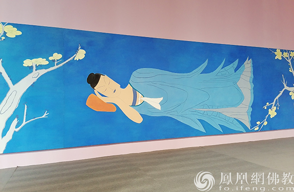 《涅槃无量》胡军军特展（图片来源：凤凰网佛教）