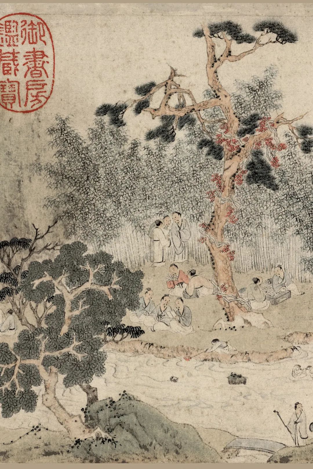 王羲之也因之被人尊为"书圣",而《兰亭集序》遂被称为"禊帖".
