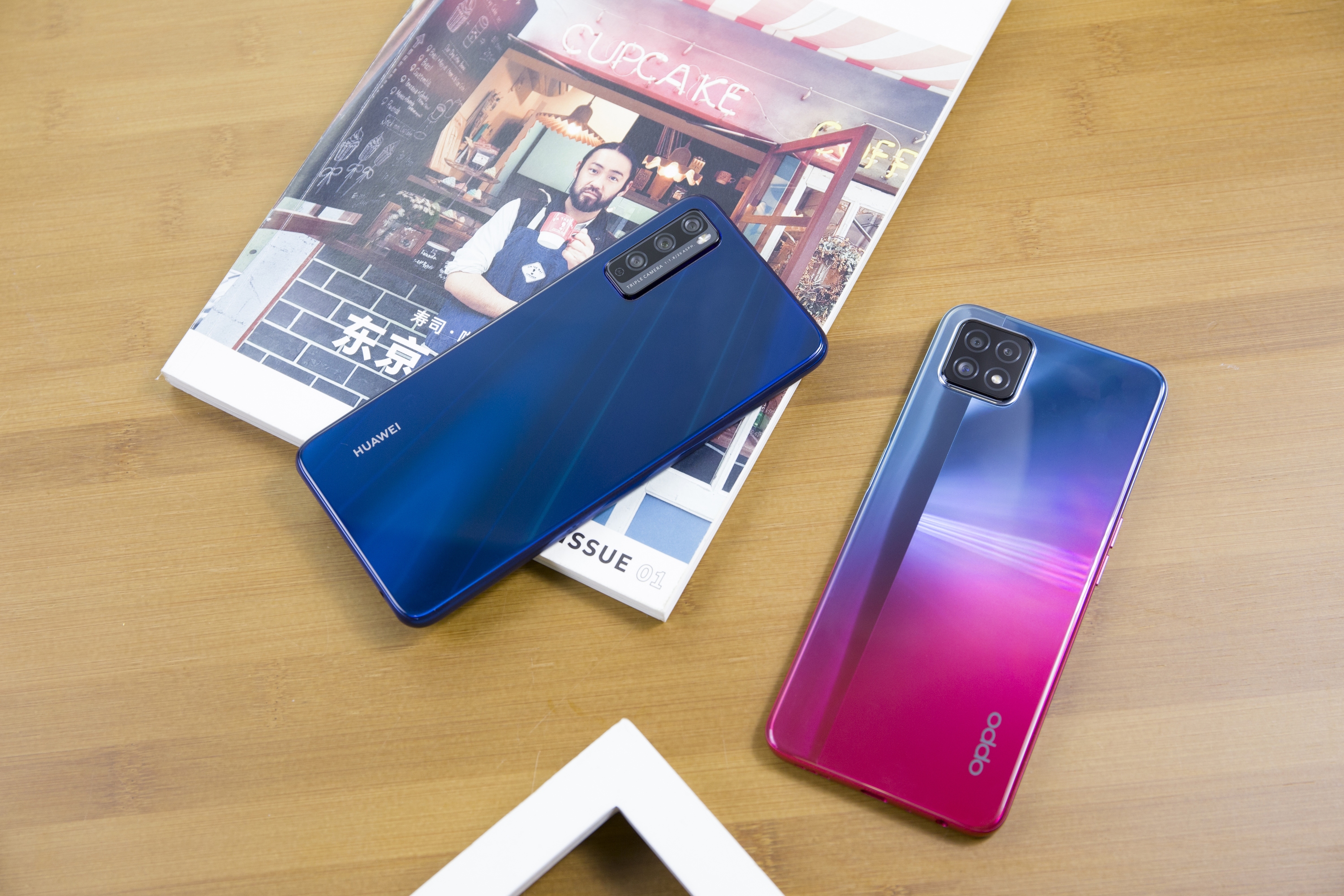 輕薄度上,oppo a72厚度為7.