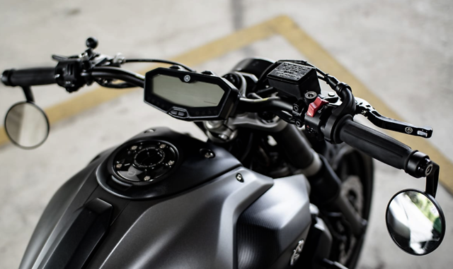 运动街车变身现代复古,雅马哈mt-07台湾改案例