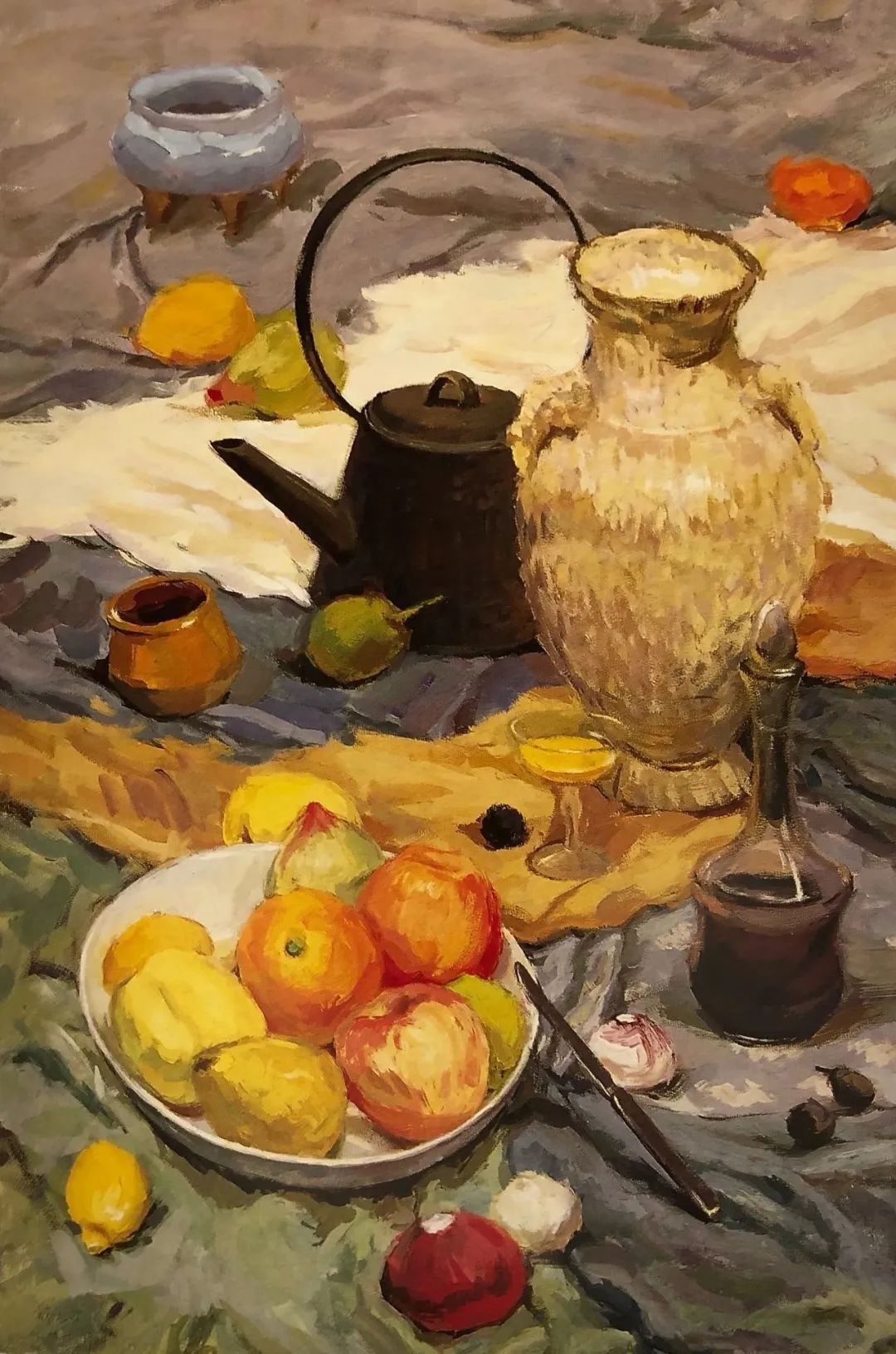 回味经典-中央美术学院附中色彩,素描留校作品赏析!