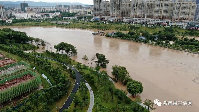 暴雨过后,带你看别样的会昌县城,月季园和林岗公园__凤凰网