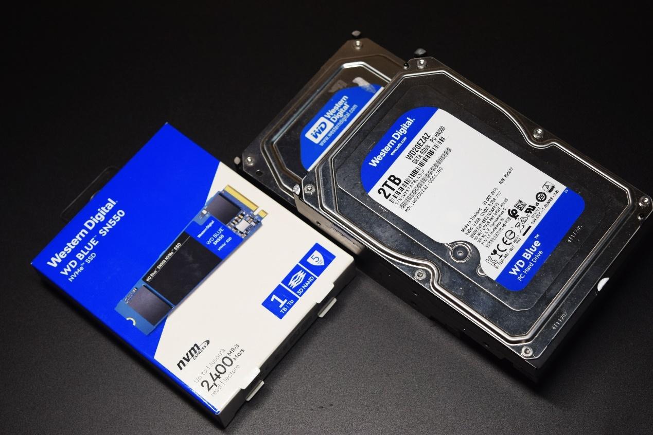 实测高于官方数据的西部数据wdbluesn550nvmessd