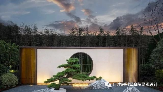 12个日式庭院花园设计，极简精致还省钱——豪宅自建房别墅农村乡村庭院子私家花园景观绿化翻新改造设计__凤凰网