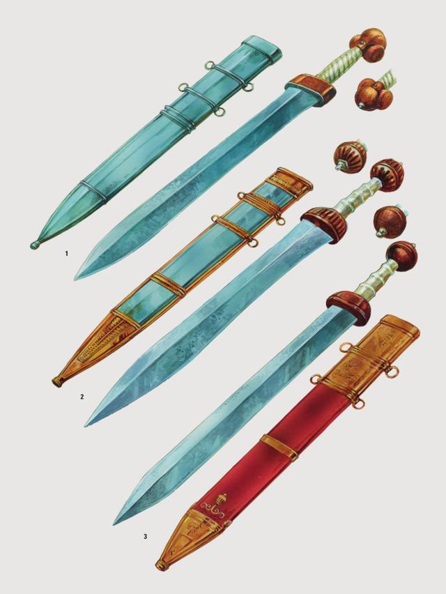 雄鹰的利爪帝国时期罗马军团的单兵武器