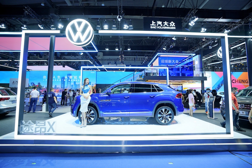 上汽大众大众品牌相"惠"成都车展