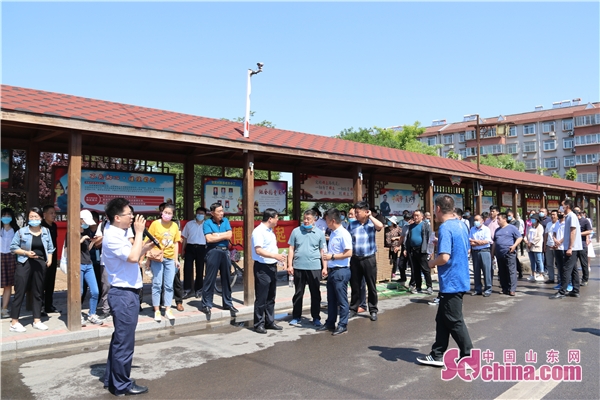淄博傅家镇召开文明城市创建暨文明村镇文明社区创建工作现场会