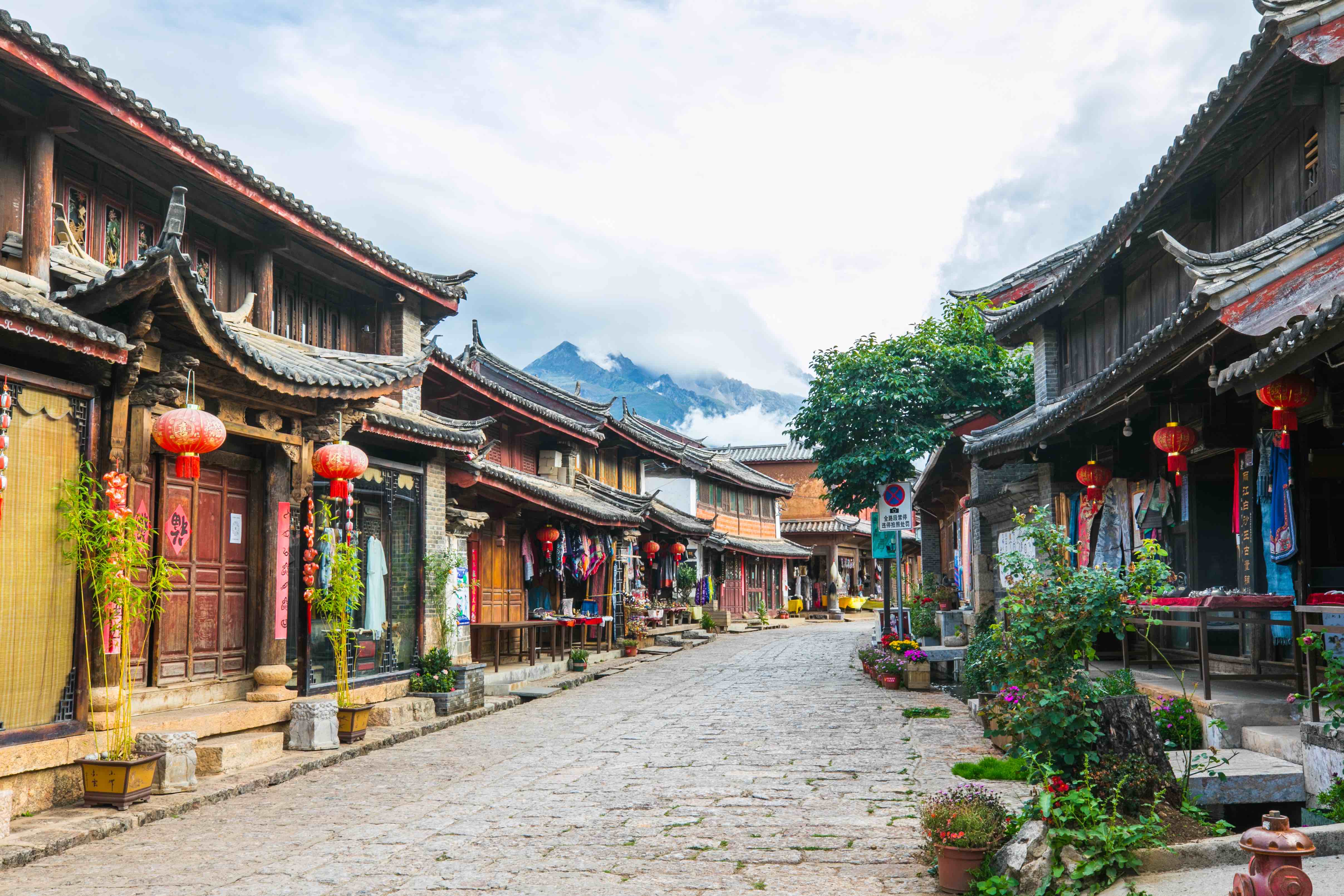 白沙古镇街景 本文图片均由作者提供