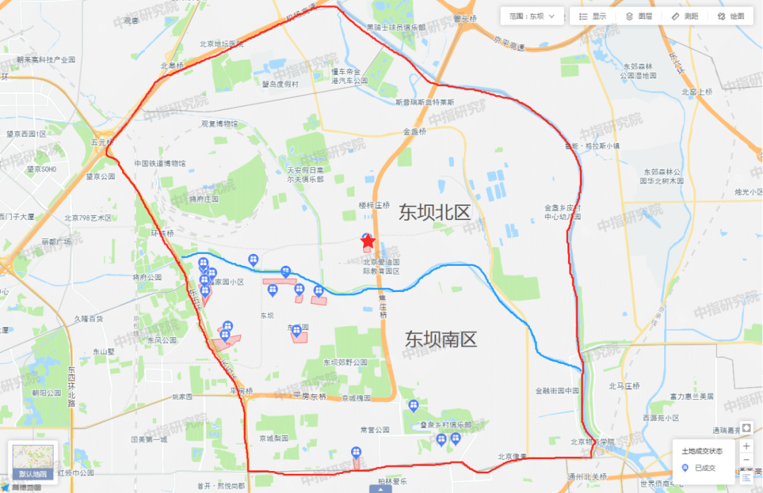 北京供地計劃朝陽東壩宅地實拍與詳解