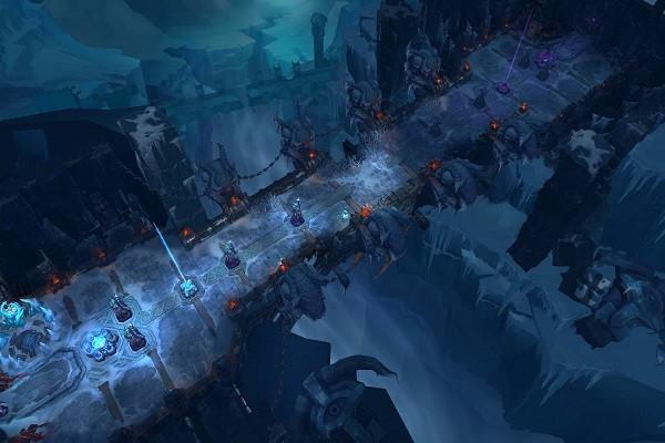 由双方十名玩家随机英雄,之后在嚎哭深渊的地图中进行5v5厮杀