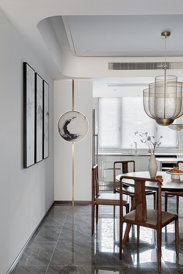 168㎡两室一厅,最美禅意新中式,原木风的客厅,诗意又实用