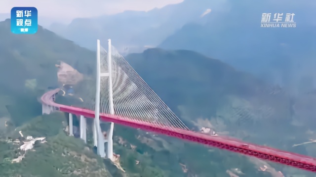 云卷云舒！延时镜头下的世界最高桥