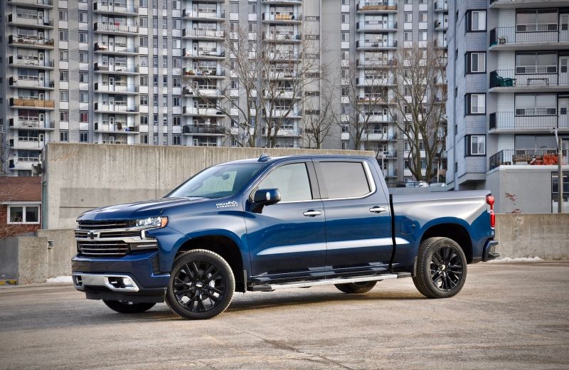 外观确实好看,2020款雪佛兰silverado 1500半吨柴油皮卡__凤凰网