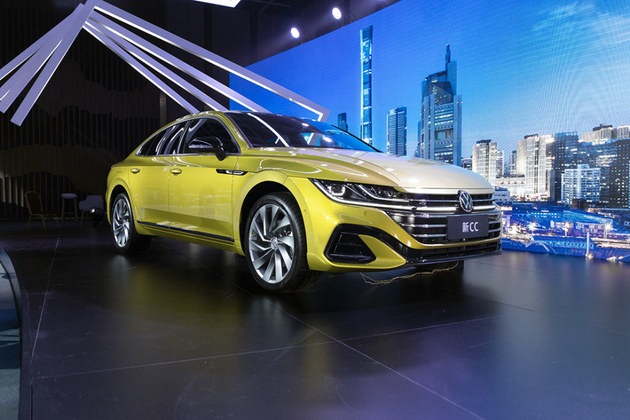 一汽-大众新CC家族正式上市 售价xx万起