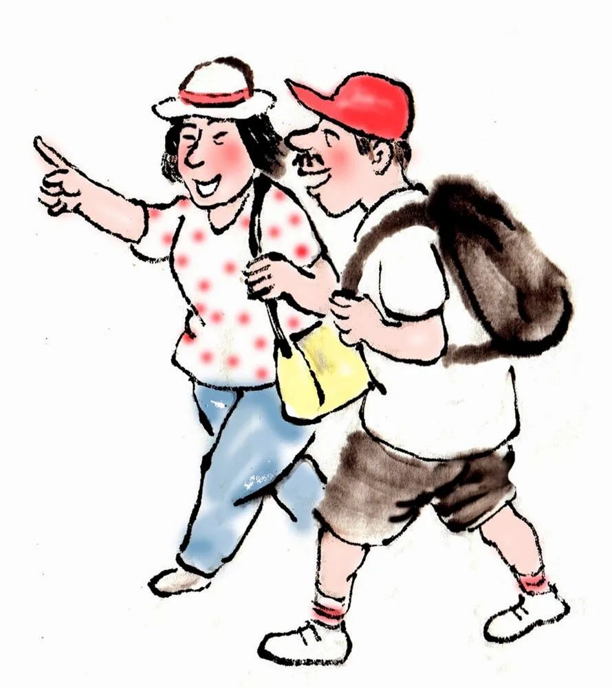 有钱了,不愁了,走马观花旅游了~ 潇洒的退休生活 邸天行