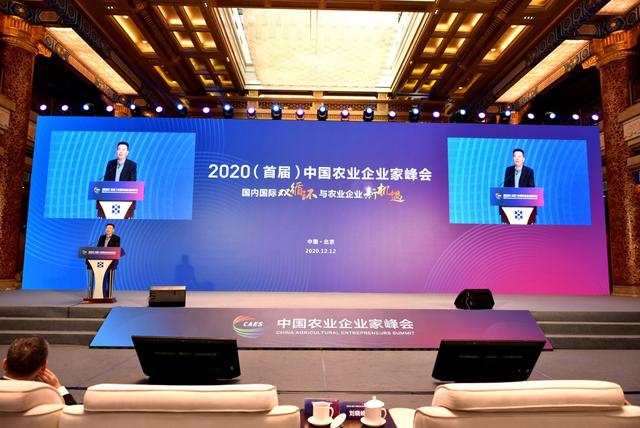 中华保险集团党委书记、董事长徐斌出席2020中国农业企业家峰会并发表主题演讲