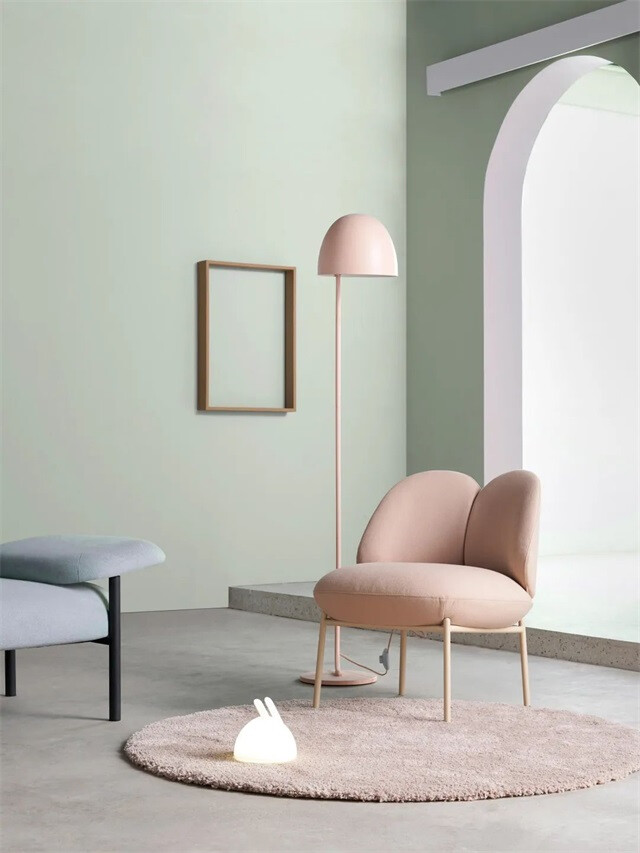 薄荷绿 畅游在绿色的海洋里,雅诗澜这款薄荷绿墙布给人一种无比清爽的