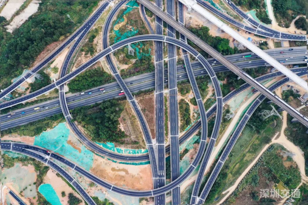 图源:深圳交通,图为凤凰互通式立交