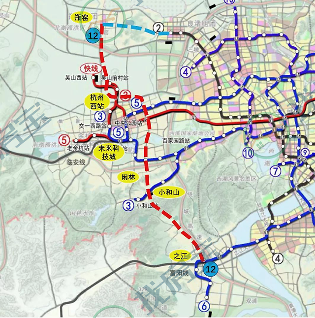 杭州最新地铁规划来了!这些板块要成为下一个爆发点?