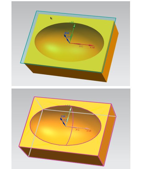 ug编程型腔铣 等高轮廓铣实例讲解,实战整理
