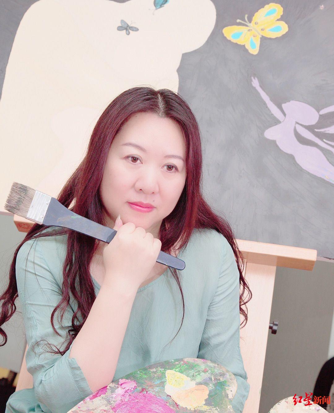 诗人潇潇诗和画就像对孪生姐妹很难说谁先呱呱坠地另一种诗画②