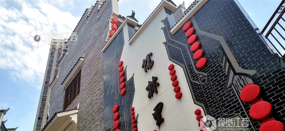 江西吉安儒林里特色古街风貌