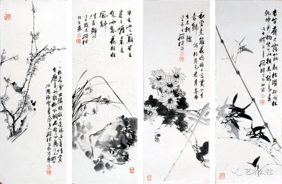 一管丹青写花神读陈葆棣先生的花鸟画