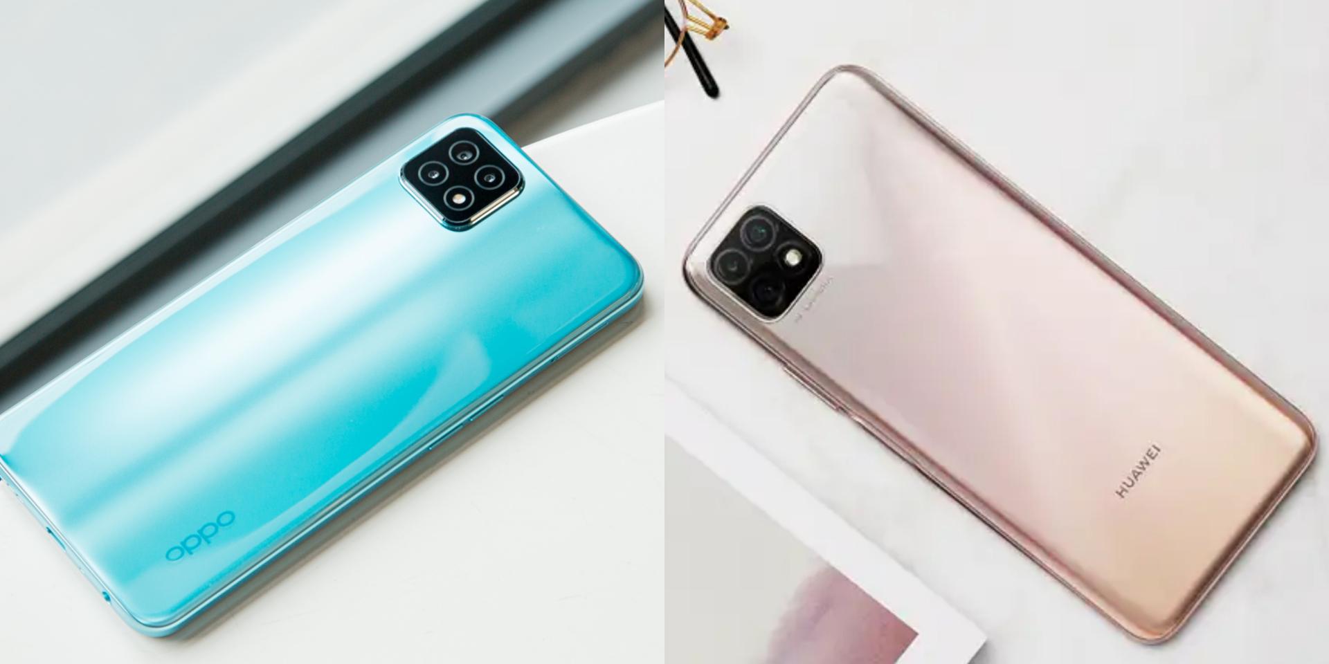 打开凤凰新闻,查看更多高清图片(左oppo a53;右华为畅享20)oppo a53