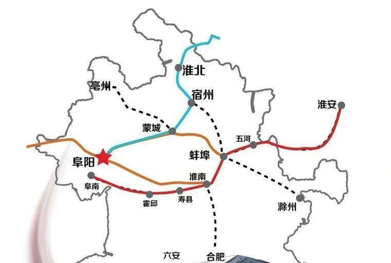 安徽铁路网络图图片