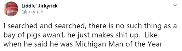 特朗普|为拉票，特朗普说迈阿密的古巴人授予他“猪湾奖”，结果这个奖不存在