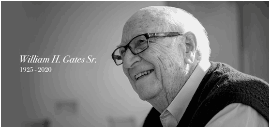父亲去世,比尔盖茨发文悼念:他是我想要成为的一切