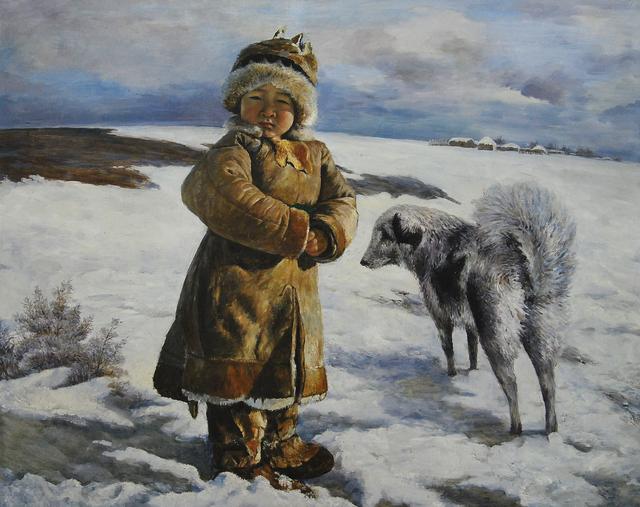 风景油画富有历史文化的沉厚积累,人物肖像油画则有通透人心的细致