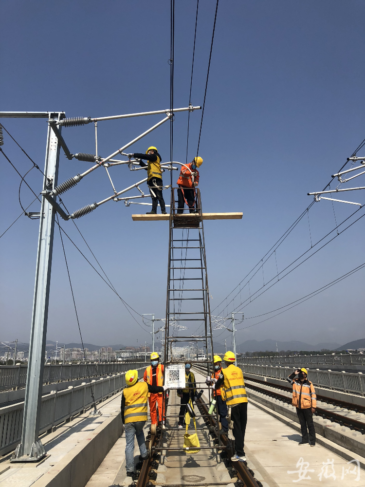 商合杭铁路合湖段计划3月25日接触网送电 沿线居民注意安全