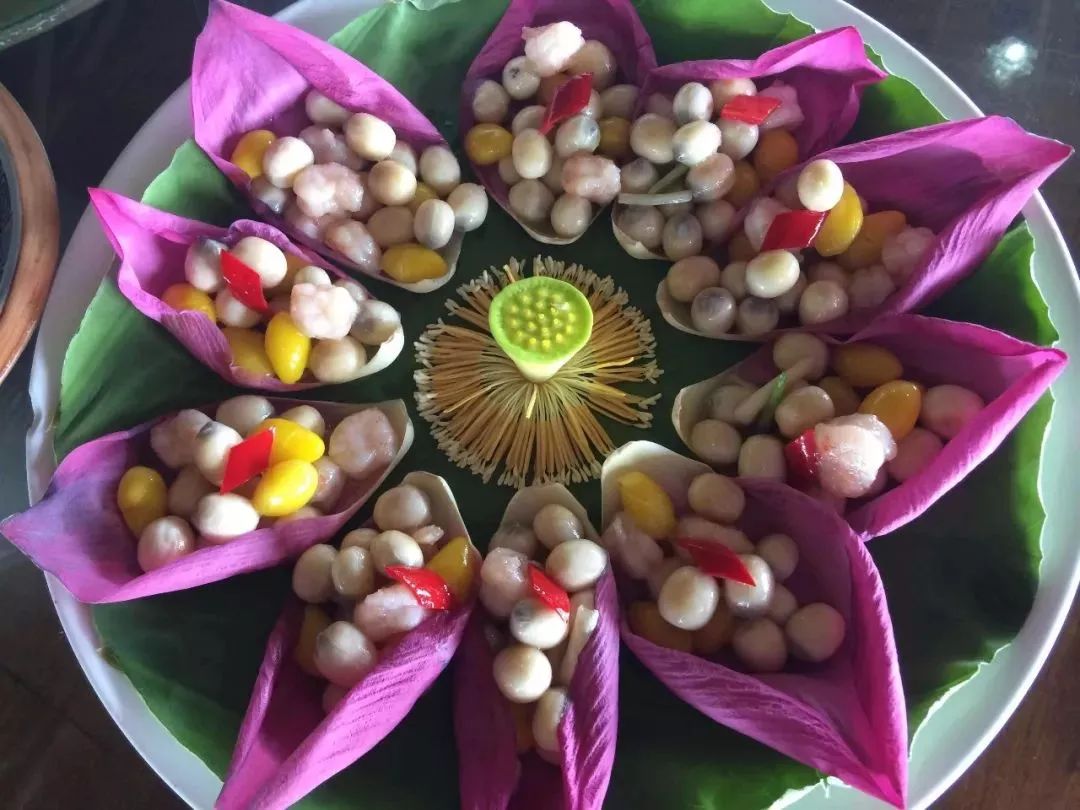 秀色可"餐"荷花宴 让你隔着屏幕流下不争气的口水