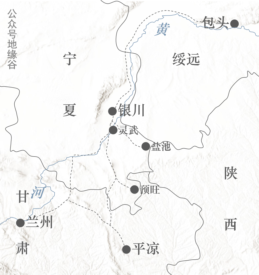 划出甘肃后宁夏变大又变小