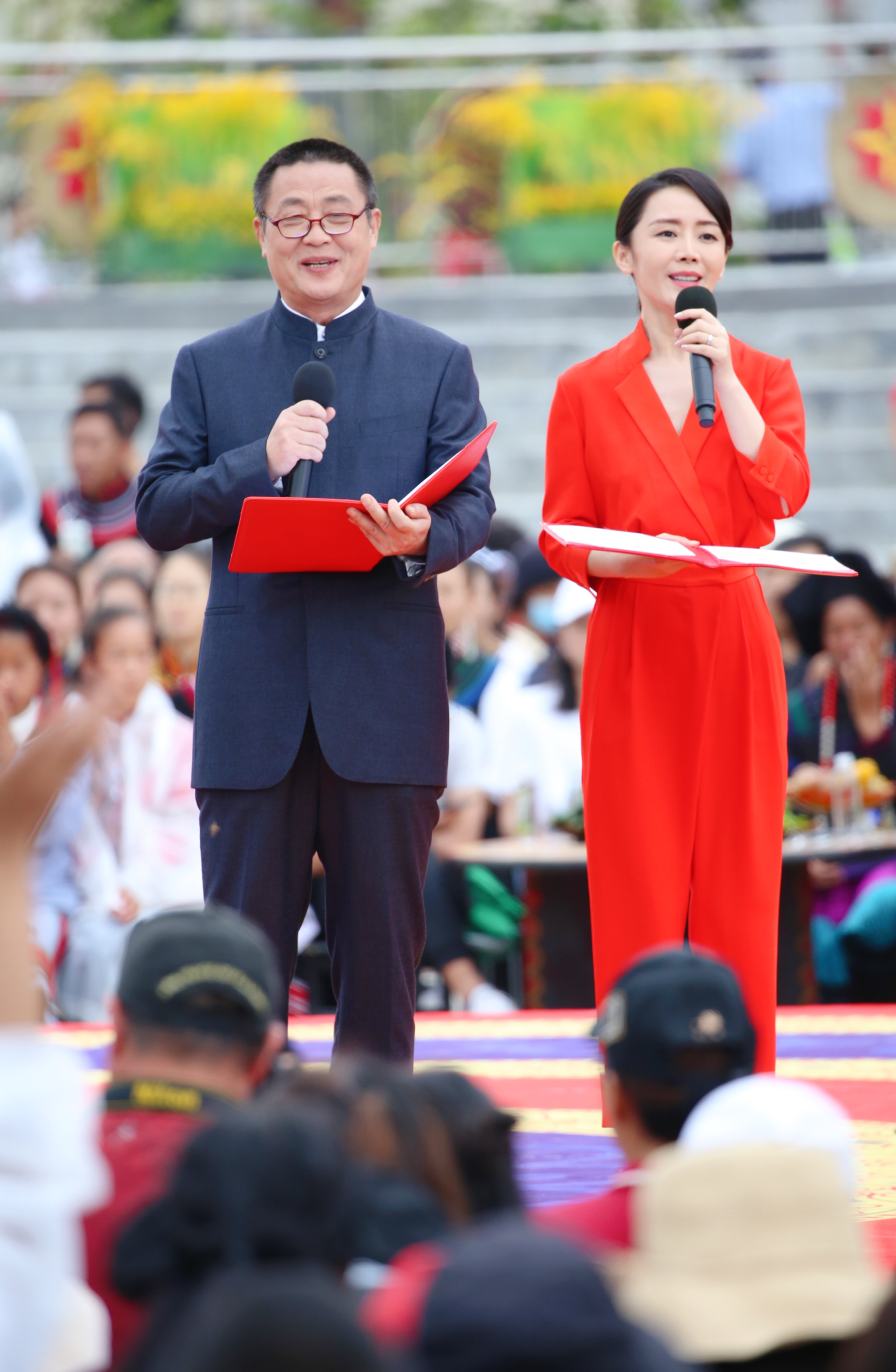 车永莉央视心连心慰问演出 "走进喜德"诗朗诵真情感人