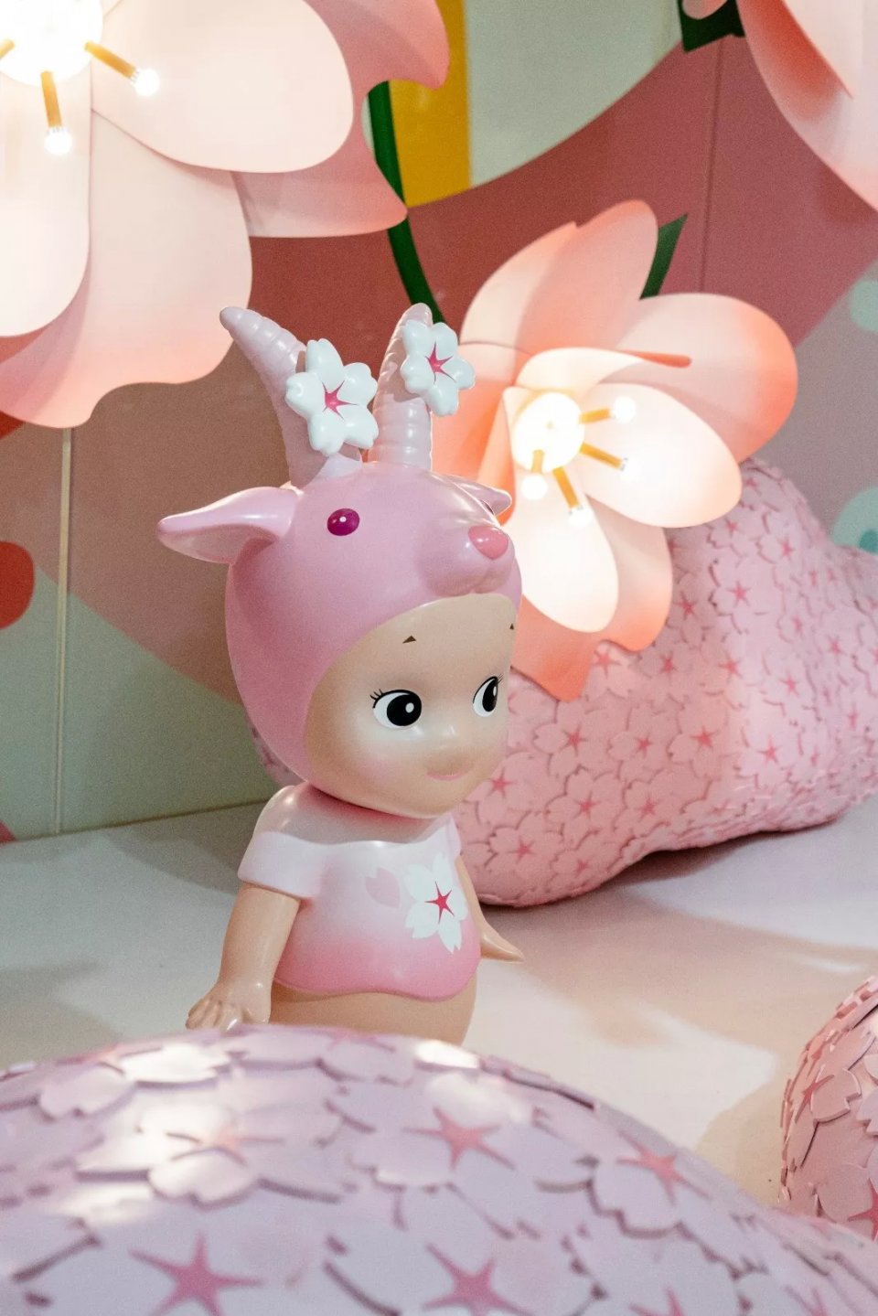 超多小动物躲藏其间,兔子sonny angel,孔雀sonny angel,小羊sonny