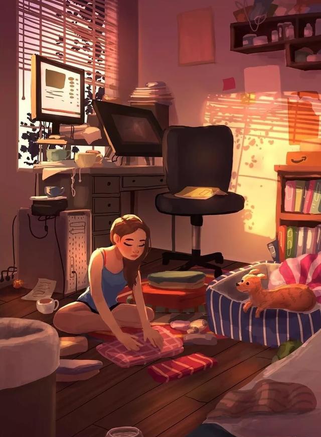 女孩独处的时光也可以温柔治愈