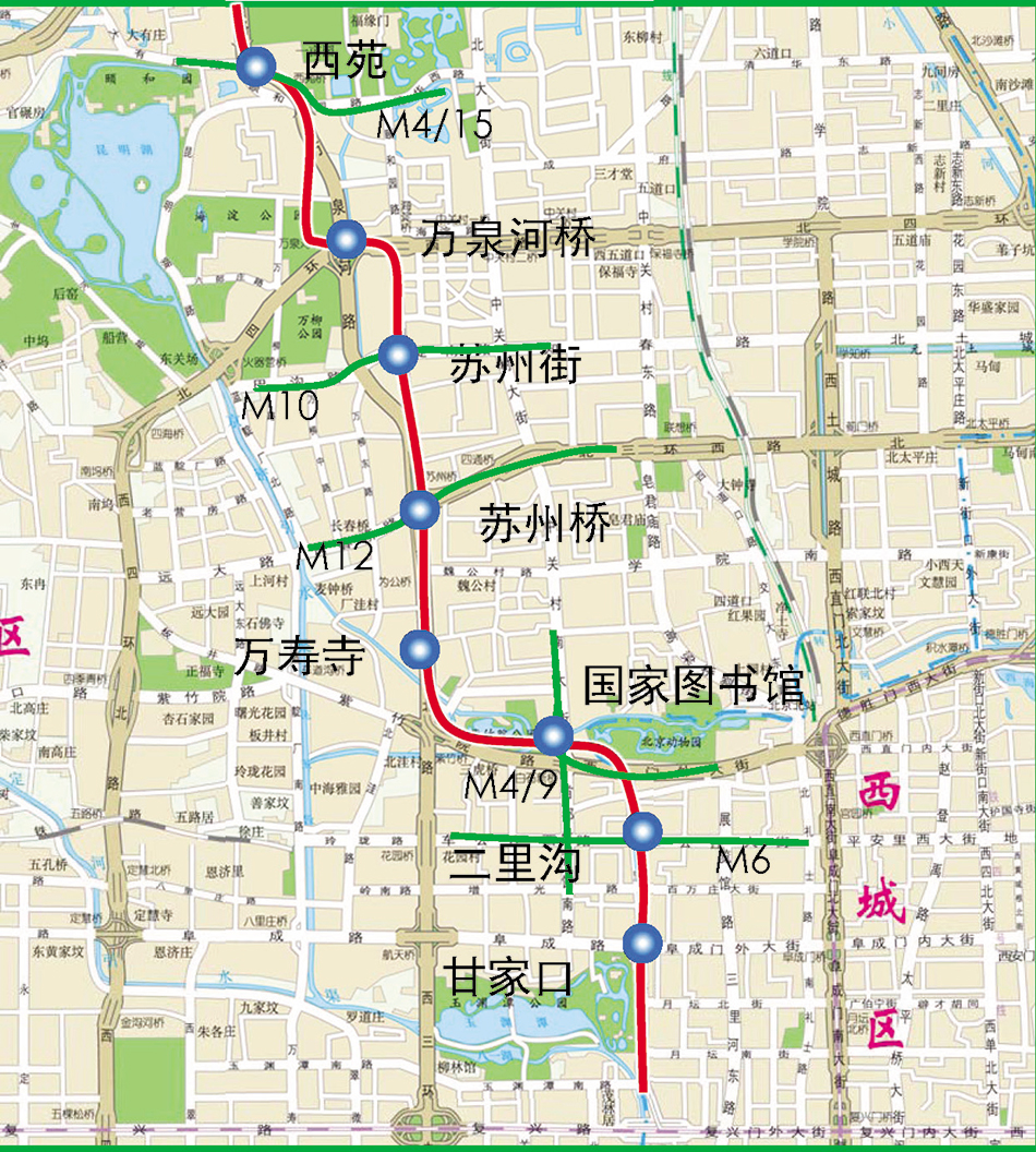 北京地鐵16號線中段房山線北延線路開始試運行