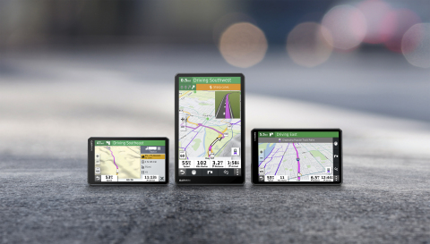 佳明推出新款大尺寸卡车gps导航装置可定制卡车路线