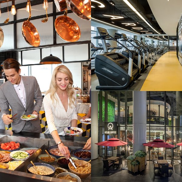 图:atlas fitness 寰图健身工房,atlas kitchen 寰图厨房,atlas