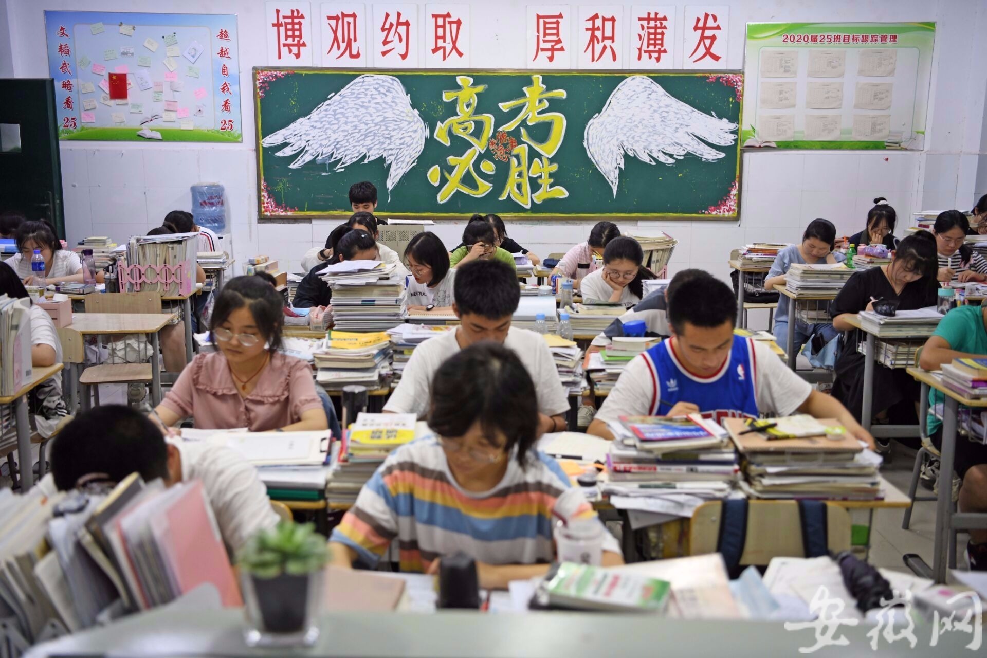 高三最后一堂晚自习课(组图)__凤凰网