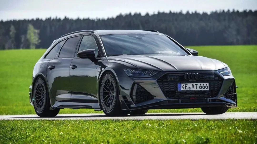 地表最强wagon再进化碳黑版rs6r