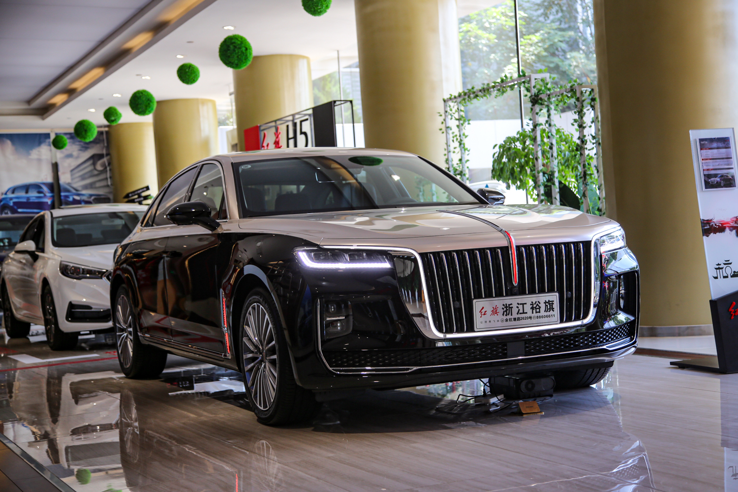 除了出色的设计还有感人的细节实拍体验红旗h9