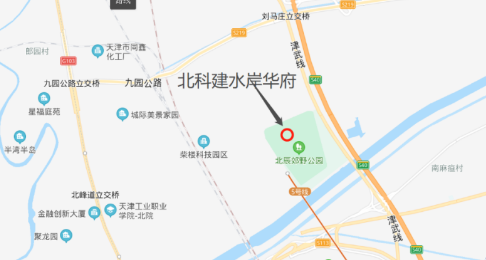 地鐵站東側就是北辰郊野公園.