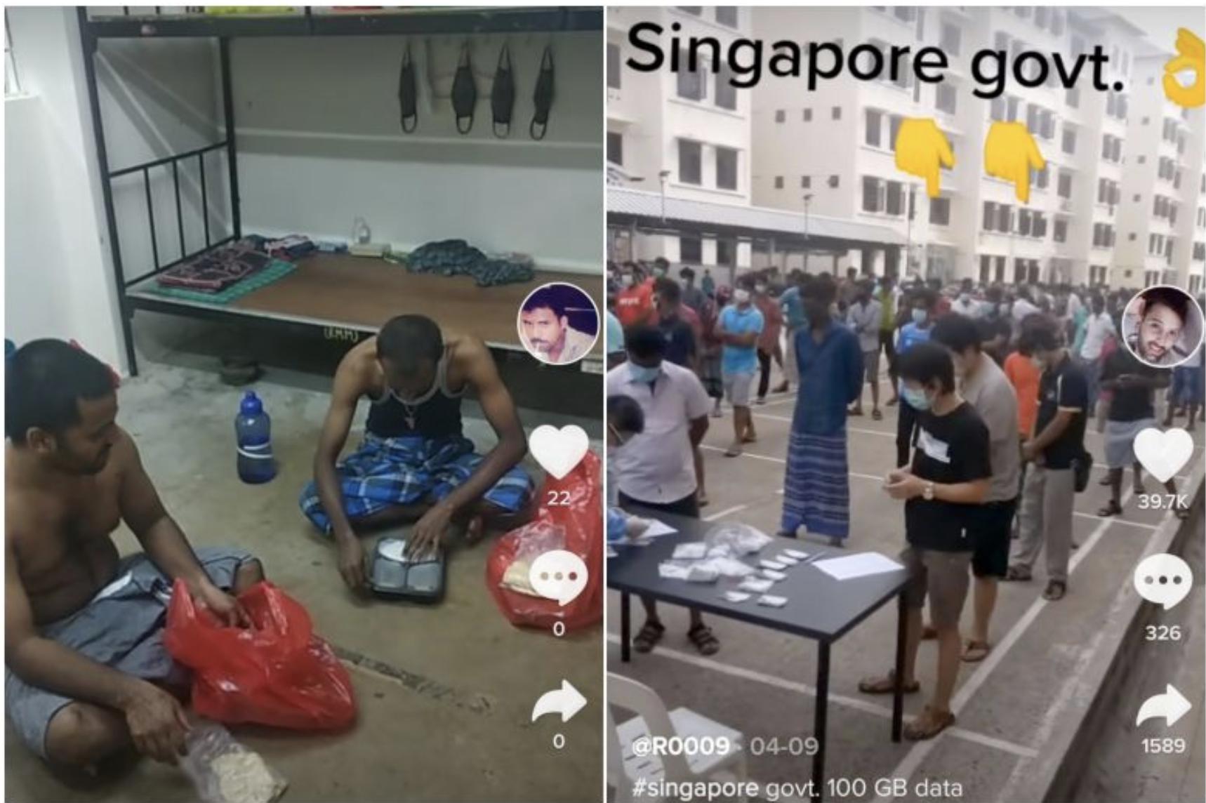 疫情隔离期间，TikTok帮助新加坡外籍劳工互相支持、战胜孤单_凤凰网