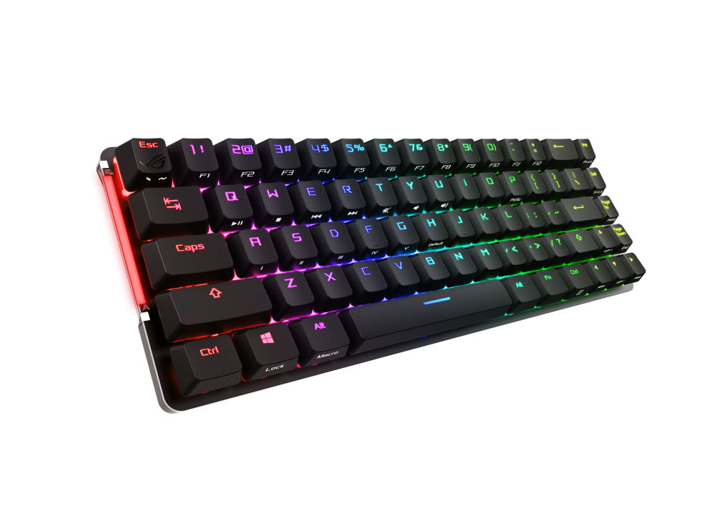 rog公布一款新的60%布局无线游戏键盘falchion