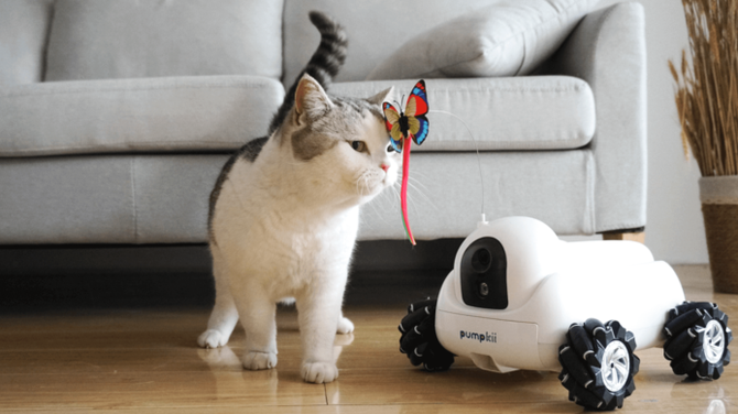 全球首款宠物保姆机器人上架众筹价仅149美元